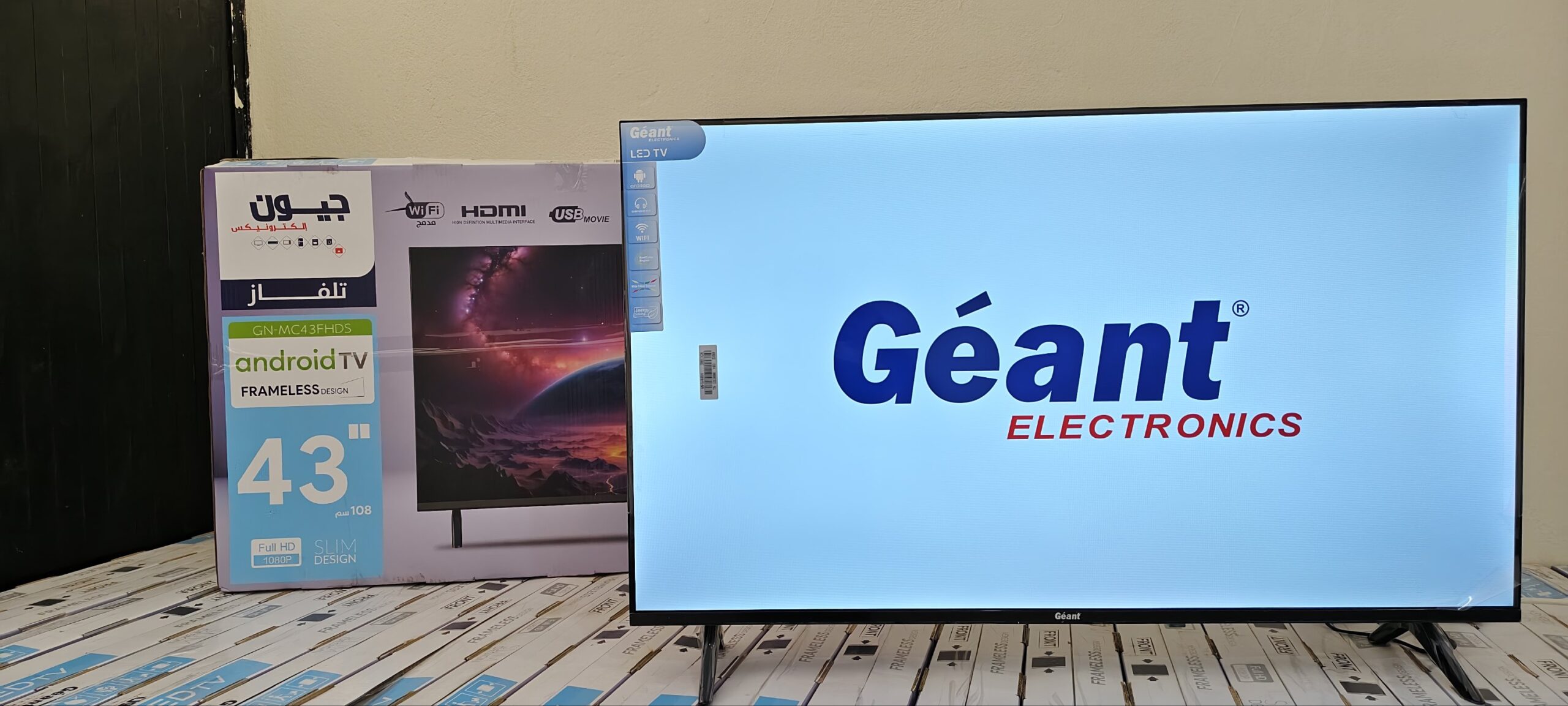 télévision géant 43 pouce smart Android 14 – Image 2