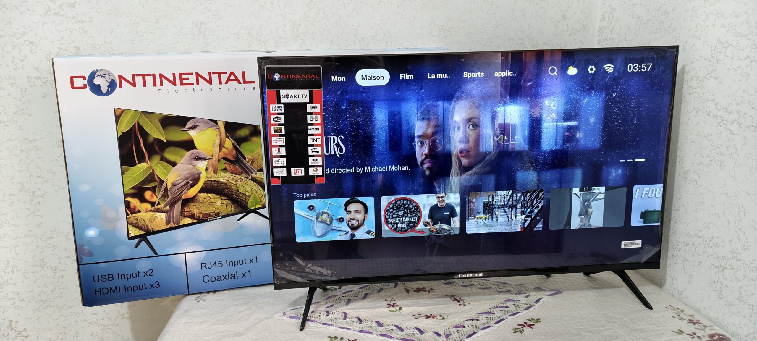 tv continental 40p smart Android – Image 5