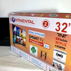 Téléviseur marque continental 32p Smart