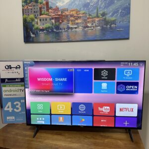 تلفاز جيون 43 بوس سمارت اندرويد 14 + 🎁