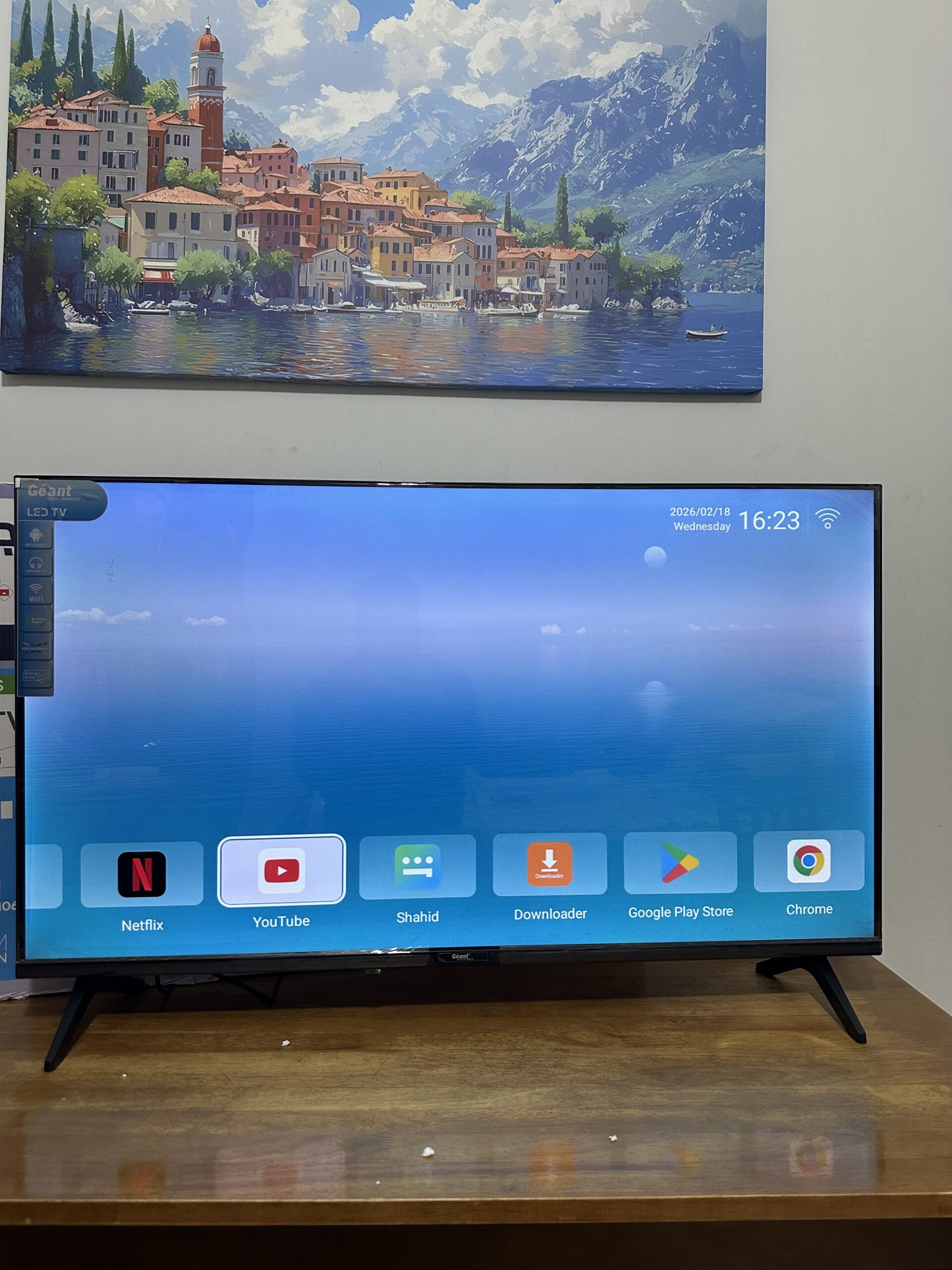 tv 42p géant smart Android + support+ iptv 🎁 – Image 2