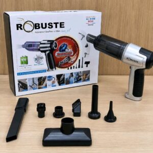 mini aspirateur-souffleur à main sans fil de la marque Robuste